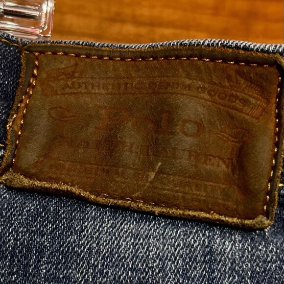 Polo Ralph Lauren Hampton Relaxed Straight Denim Jeans Men's Size 42B X 32 - Picture 6 of 13